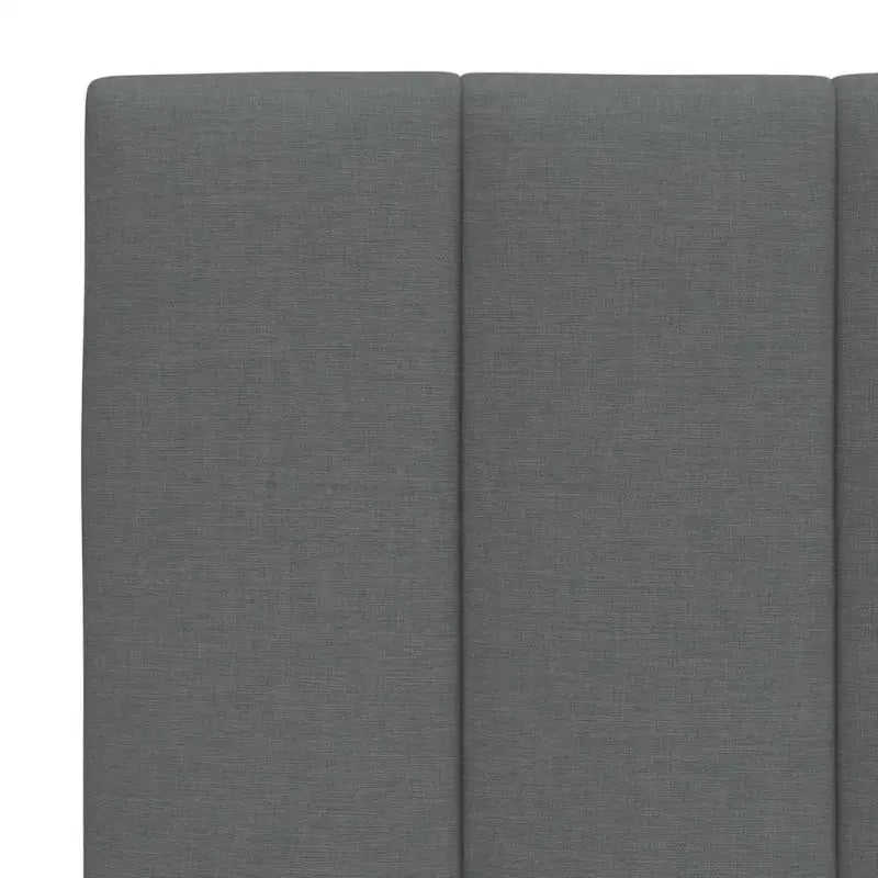 Donkergrijs bedframe met ademend vermogen en duurzaam polyester doek - Bedden & bedframes