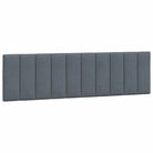 Donkergrijs bedframe met hoofdeinde en multiplex lattenbodem - Bedden & bedframes