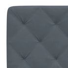 Donkergrijs bedframe met LED-verlichting en multiplex lattenbodem - Bedden & bedframes
