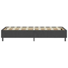 Donkergrijs materiaal bedframe met elegant ontwerp en duurzame constructie - Bedden & bedframes