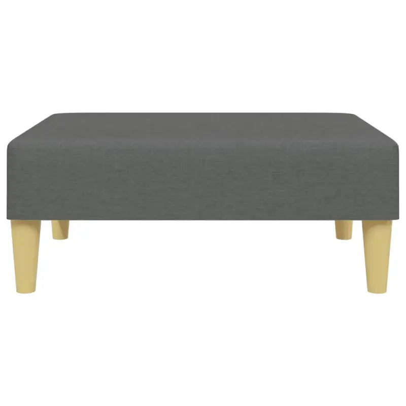 Donkergrijs materiaal slaapbank met vulling en montage vereist - Banken