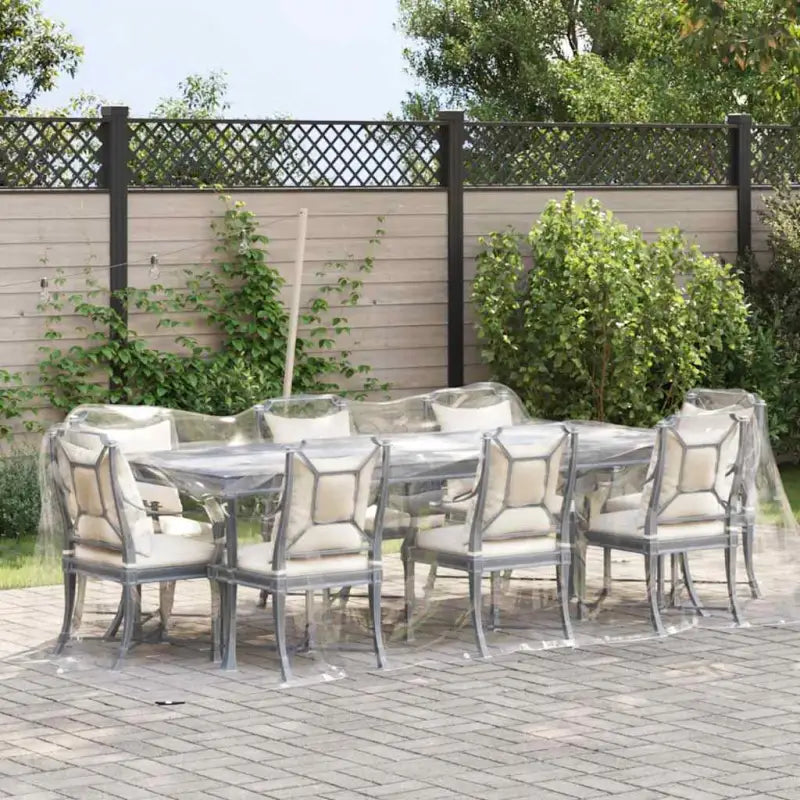 Doorzichtige zeildoek voor buiten en binnen met vier hoeken en nylon touw - Afdekdoeken