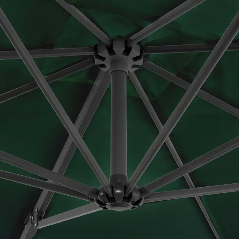 Draagbare parasol met aluminium frame en uv-bestendig doek - Parasols en zonneschermen