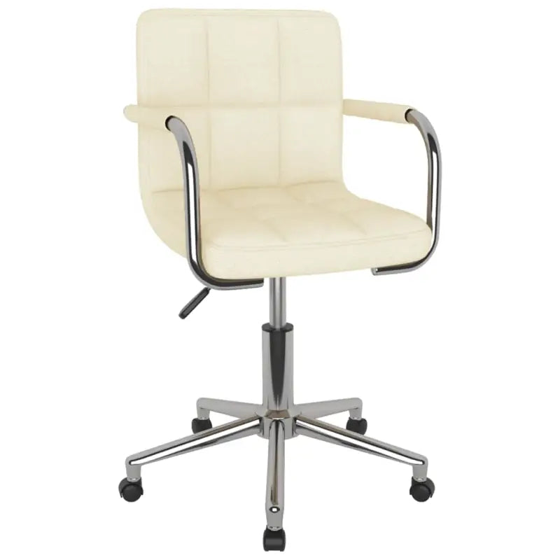 Draaibare Eetkamerstoel met trendy ontwerp en comfort - Crème / 1 - Eetkamerstoelen