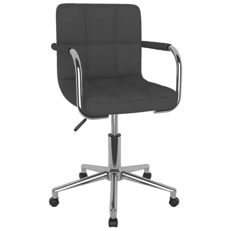 Draaibare Eetkamerstoel met trendy ontwerp en comfort - Donkergrijs / 1 - Eetkamerstoelen