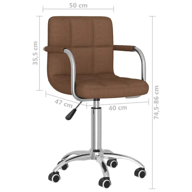 Draaibare eetkamerstoel met trendy ontwerp en comfort - Eetkamerstoelen