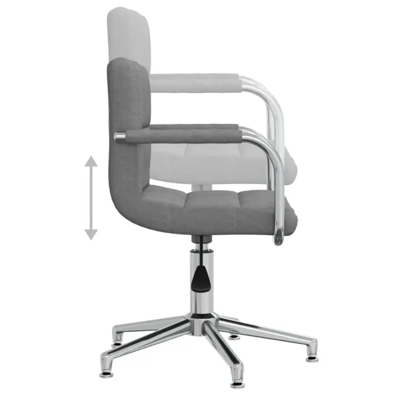 Draaibare eetkamerstoel met trendy ontwerp en comfort - Eetkamerstoelen