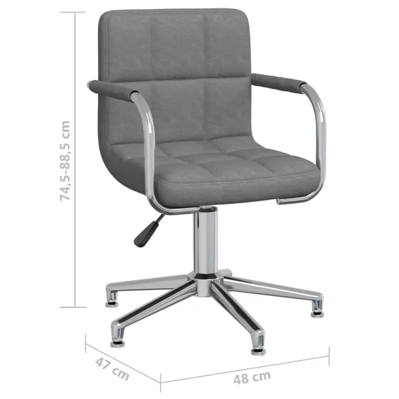 Draaibare eetkamerstoel met trendy ontwerp en comfort - Eetkamerstoelen