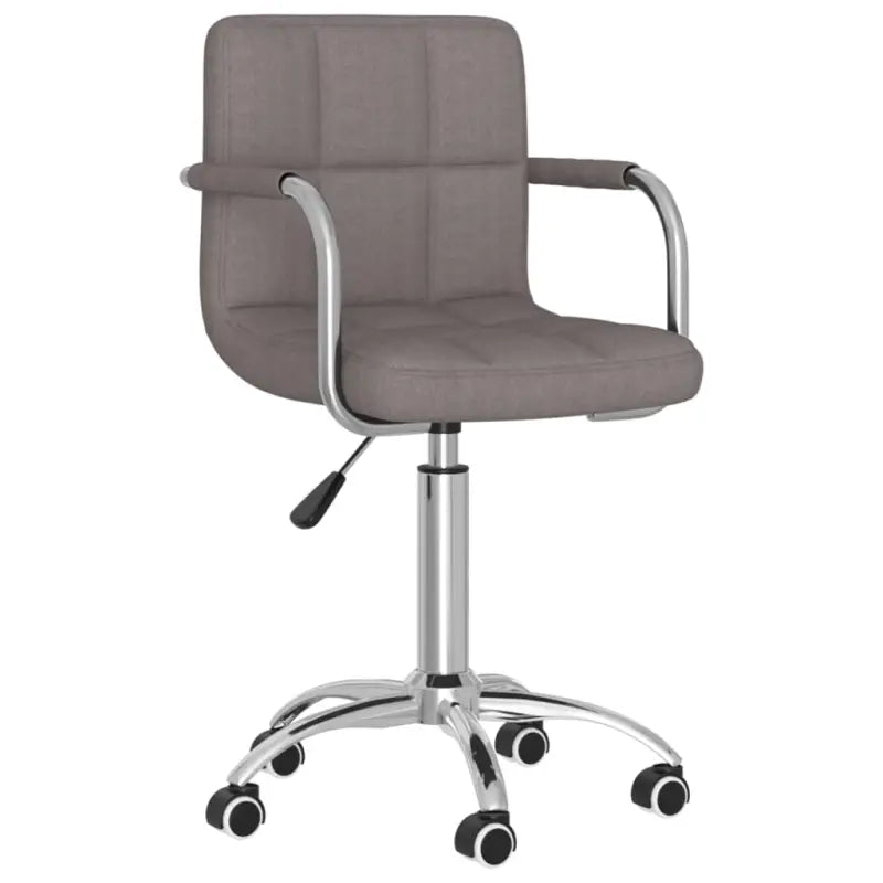 Draaibare eetkamerstoel met trendy ontwerp en comfort - Taupe / 1 - Eetkamerstoelen