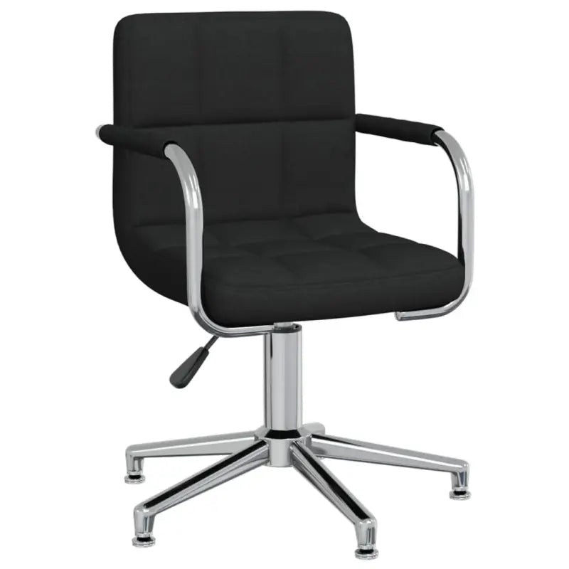 Draaibare eetkamerstoel met trendy ontwerp en comfort - Zwart / 1 - Eetkamerstoelen