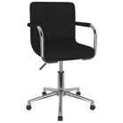 Draaibare Eetkamerstoel met trendy ontwerp en comfort - Zwart / 1 - Eetkamerstoelen