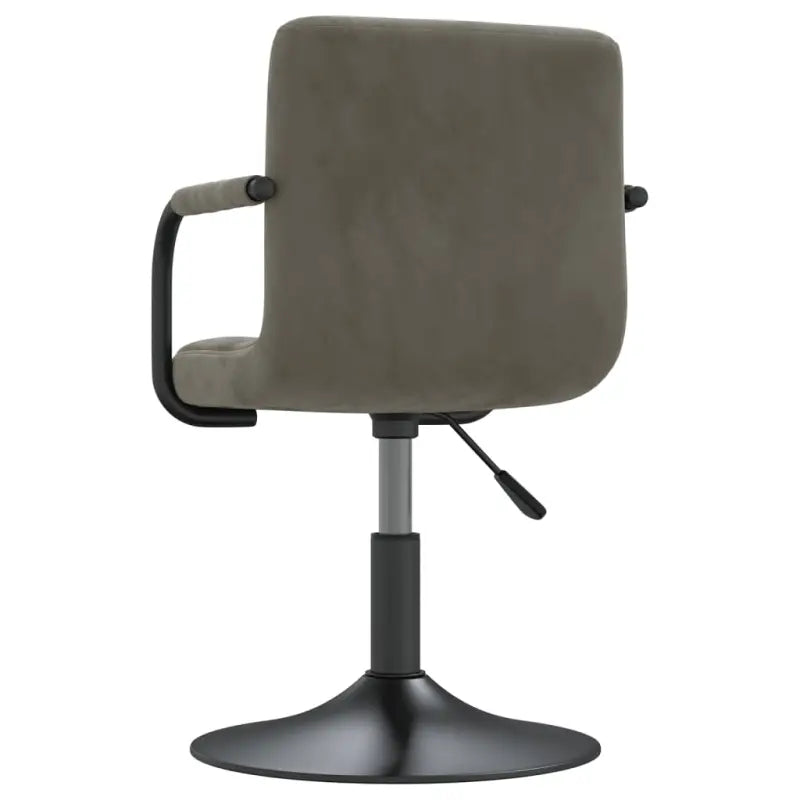 Draaibare Eetkamerstoelen met Fluweel en Stalen Frame - Eetkamerstoelen