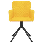 Draaibare eetkamerstoelen met hoogte armleuning en elegant design - Eetkamerstoelen