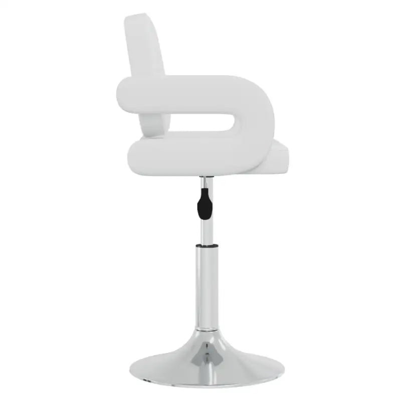 Draaibare Eetkamerstoelen met Kunstlederen Bekleding - Eetkamerstoelen