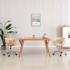 Draaibare Eetkamertafels voor moderne interieurs - Crème / 1 - Eetkamerstoelen