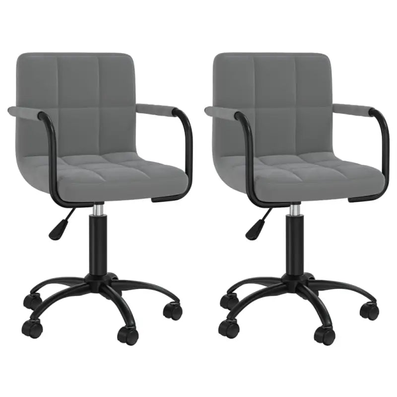 Draaibare Eetstoelen in Fluweel voor een Moderne Look - Eetkamerstoelen