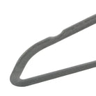 Draaibare haak set van kunststof en metaal met beschermend fluweeloppervlak - Kleerhangers