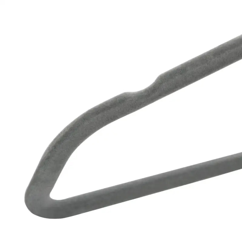 Draaibare haak set van kunststof en metaal met beschermend fluweeloppervlak - Kleerhangers