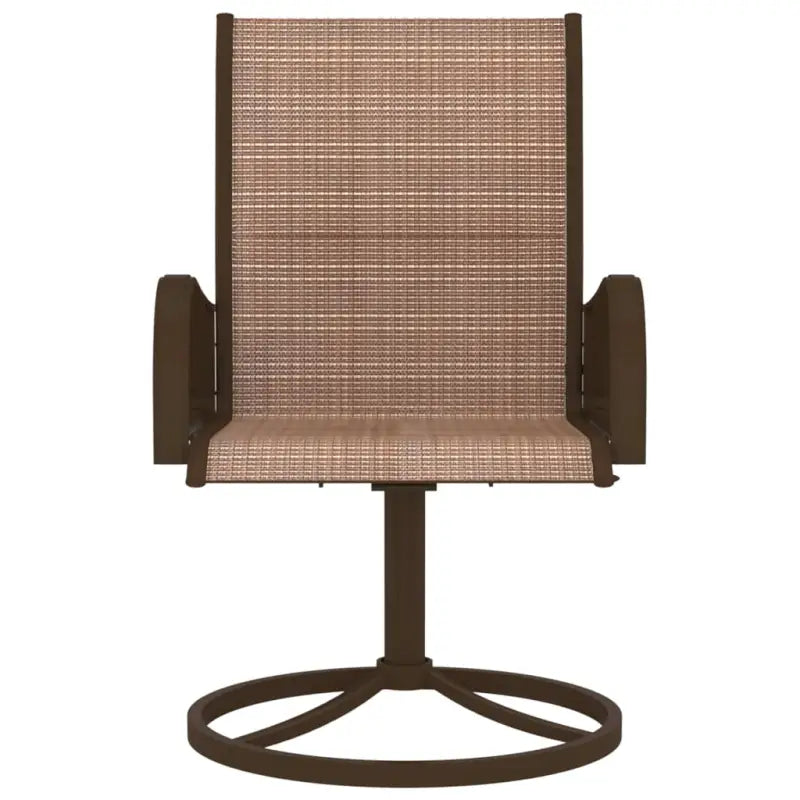 Draaibare tuinstoelen met ronde basis voor comfortabel buiten zitten - Tuinstoelen