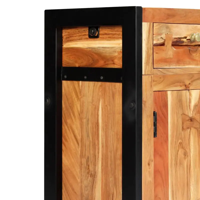Dressoir in antiek acaciahout met 3 lades en vakken - Dressoirs & buffetkasten