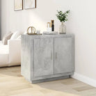 Dressoir in grijs sonoma bewerkt hout met minimalistische charme - Betongrijs / 1 - Dressoirs & buffetkasten
