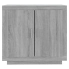Dressoir in grijs sonoma bewerkt hout met minimalistische charme - Dressoirs & buffetkasten