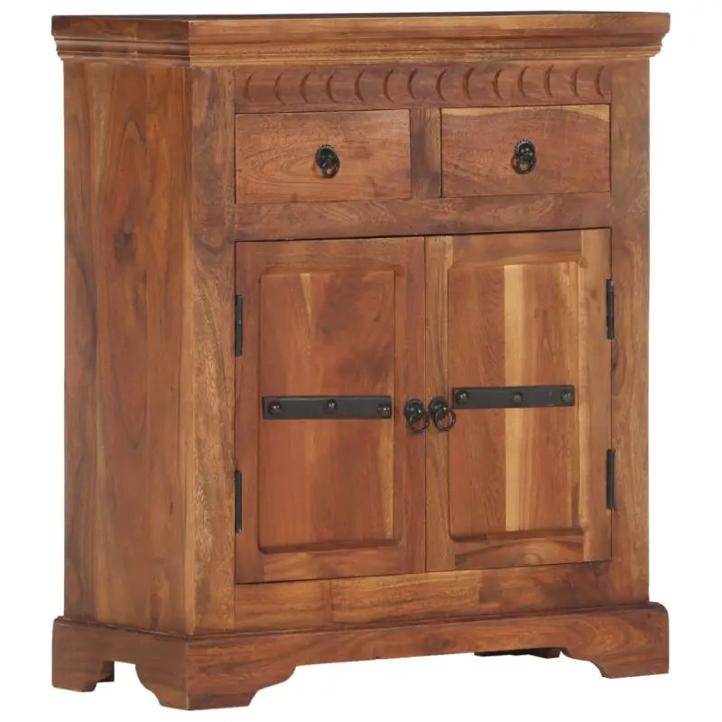 Dressoir in massief acaciahout met montage vereist voor een rustieke sfeer - 63 x 30 x 75 cm / 1 - Dressoirs &