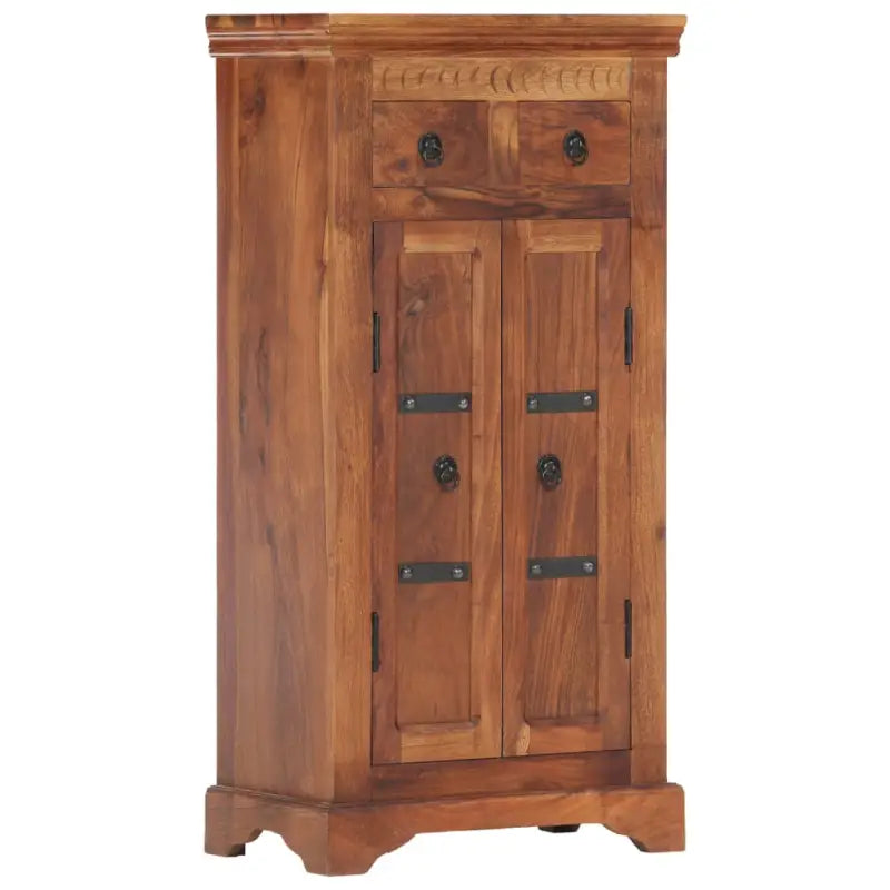 Dressoir in massief acaciahout met montage vereist voor een rustieke sfeer - Dressoirs & buffetkasten