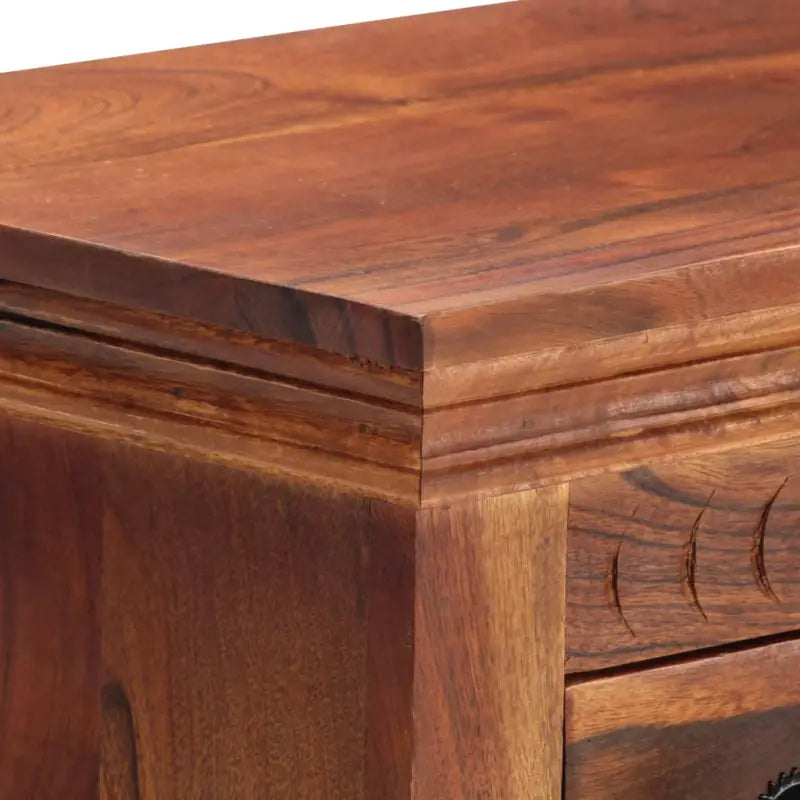 Dressoir in massief acaciahout met montage vereist voor een rustieke sfeer - Dressoirs & buffetkasten