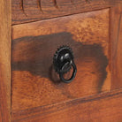Dressoir in massief acaciahout met montage vereist voor een rustieke sfeer - Dressoirs & buffetkasten