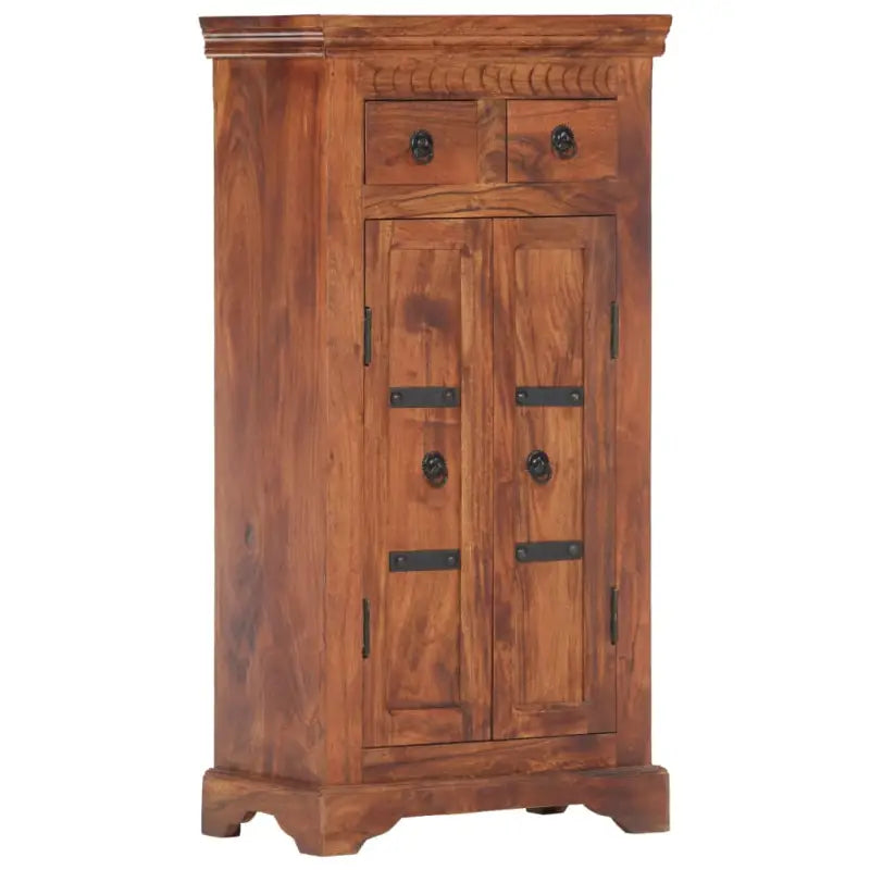 Dressoir in massief acaciahout met montage vereist voor een rustieke sfeer - Dressoirs & buffetkasten