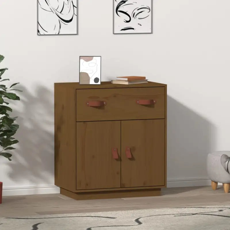 Dressoir in massief grenenhout voor je woonkamer of eethoek - Honingbruin / 1 - Dressoirs & buffetkasten