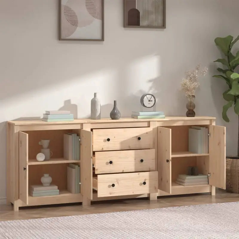Dressoir in massief grenenhout voor moderne woonruimtes - Dressoirs & buffetkasten