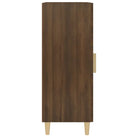 Dressoir met bewerkt hout en houten poten voor je kamer - Dressoirs & buffetkasten