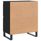 Dressoir met bewerkt hout en ijzeren poten voor een tijdloze uitstraling - Dressoirs & buffetkasten