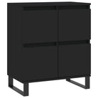Dressoir met bewerkt hout en ijzeren poten voor een tijdloze uitstraling - Dressoirs & buffetkasten