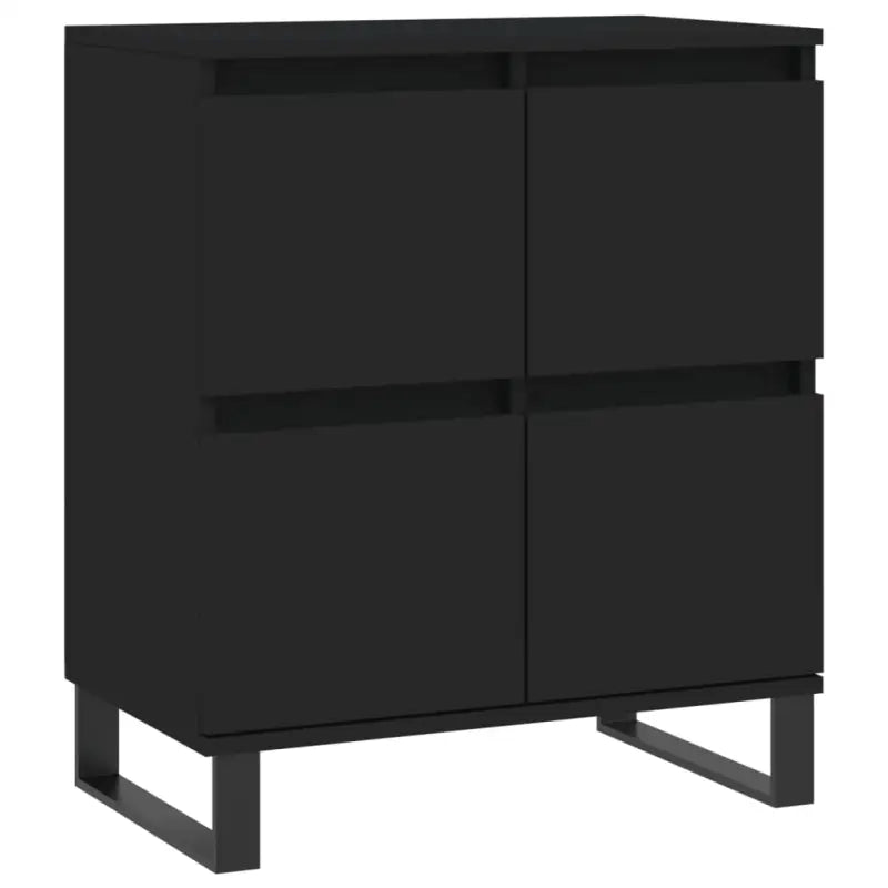 Dressoir met bewerkt hout en ijzeren poten voor een tijdloze uitstraling - Dressoirs & buffetkasten