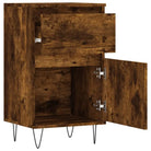 Dressoir met bewerkt hout en ijzeren poten voor een tijdloze uitstraling - Dressoirs & buffetkasten