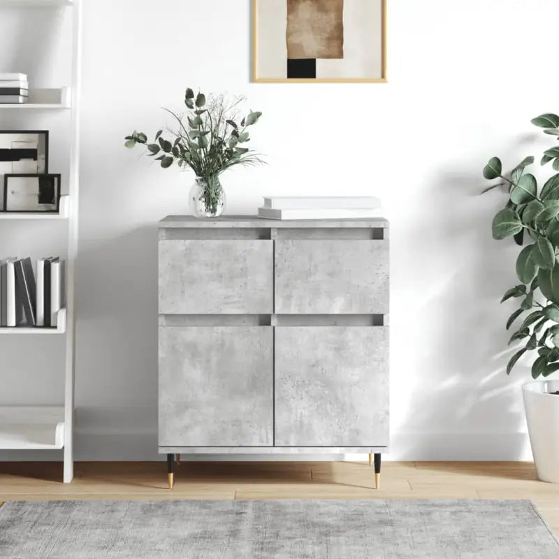 Dressoir met bewerkt hout en ijzeren poten voor een tijdloze uitstraling - Dressoirs & buffetkasten