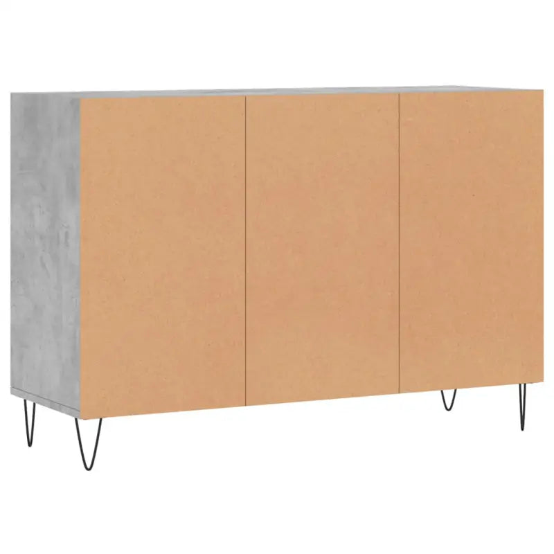 Dressoir met bewerkt hout en ijzeren poten voor een tijdloze uitstraling - Dressoirs & buffetkasten