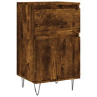 Dressoir met bewerkt hout en ijzeren poten voor een tijdloze uitstraling - Dressoirs & buffetkasten