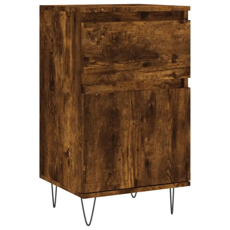 Dressoir met bewerkt hout en ijzeren poten voor een tijdloze uitstraling - Dressoirs & buffetkasten