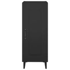 Dressoir met bewerkt hout en metalen poten voor een stevige uitstraling - Dressoirs & buffetkasten