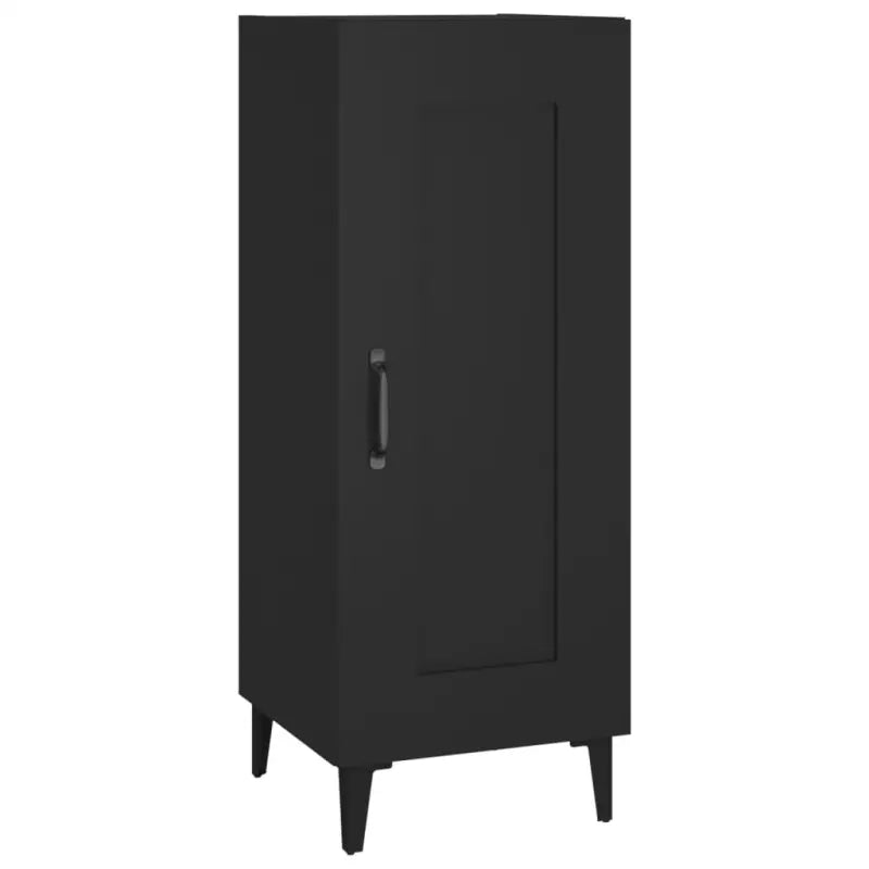 Dressoir met bewerkt hout en metalen poten voor een stevige uitstraling - Dressoirs & buffetkasten
