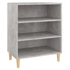 Dressoir met bewerkt hout en stabiele houten poten - Dressoirs & buffetkasten