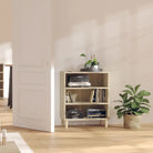 Dressoir met bewerkt hout en stabiele houten poten - Sonoma eiken / 1 - Dressoirs & buffetkasten