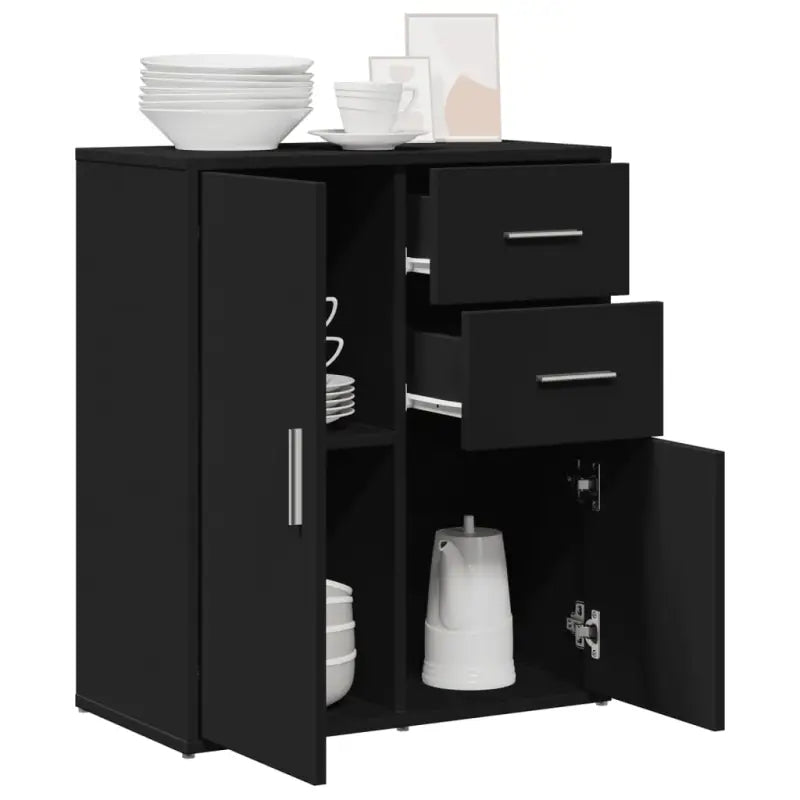Dressoir met bewerkt hout voor een trendy en stevig interieur - Dressoirs & buffetkasten