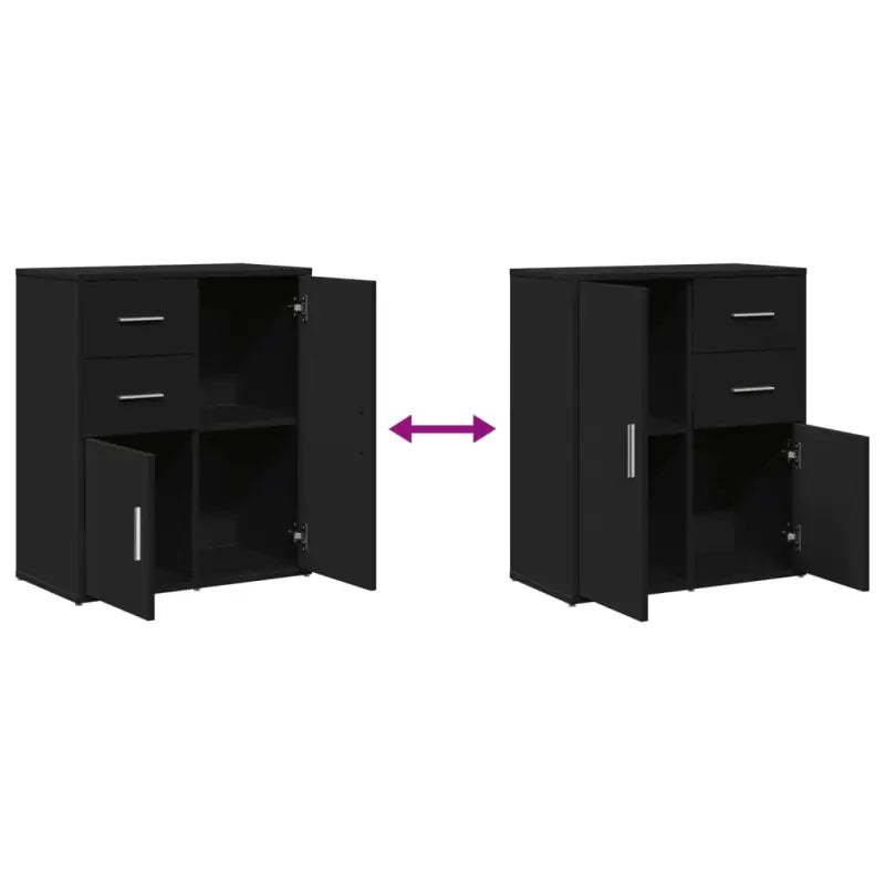 Dressoir met bewerkt hout voor een trendy en stevig interieur - Dressoirs & buffetkasten