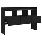 Dressoir met bewerkt hout voor moderne charme en ruime opbergruimte - Dressoirs & buffetkasten