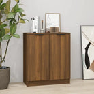 Dressoir met bewerkt hout voor moderne en praktische interieurstijl - bruin eikenkleur / 1 - Dressoirs & buffetkasten
